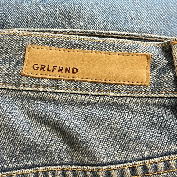 GRLFRND Denim Linda Crop Distressed Jean Size 30 - Picture 10 of 10
